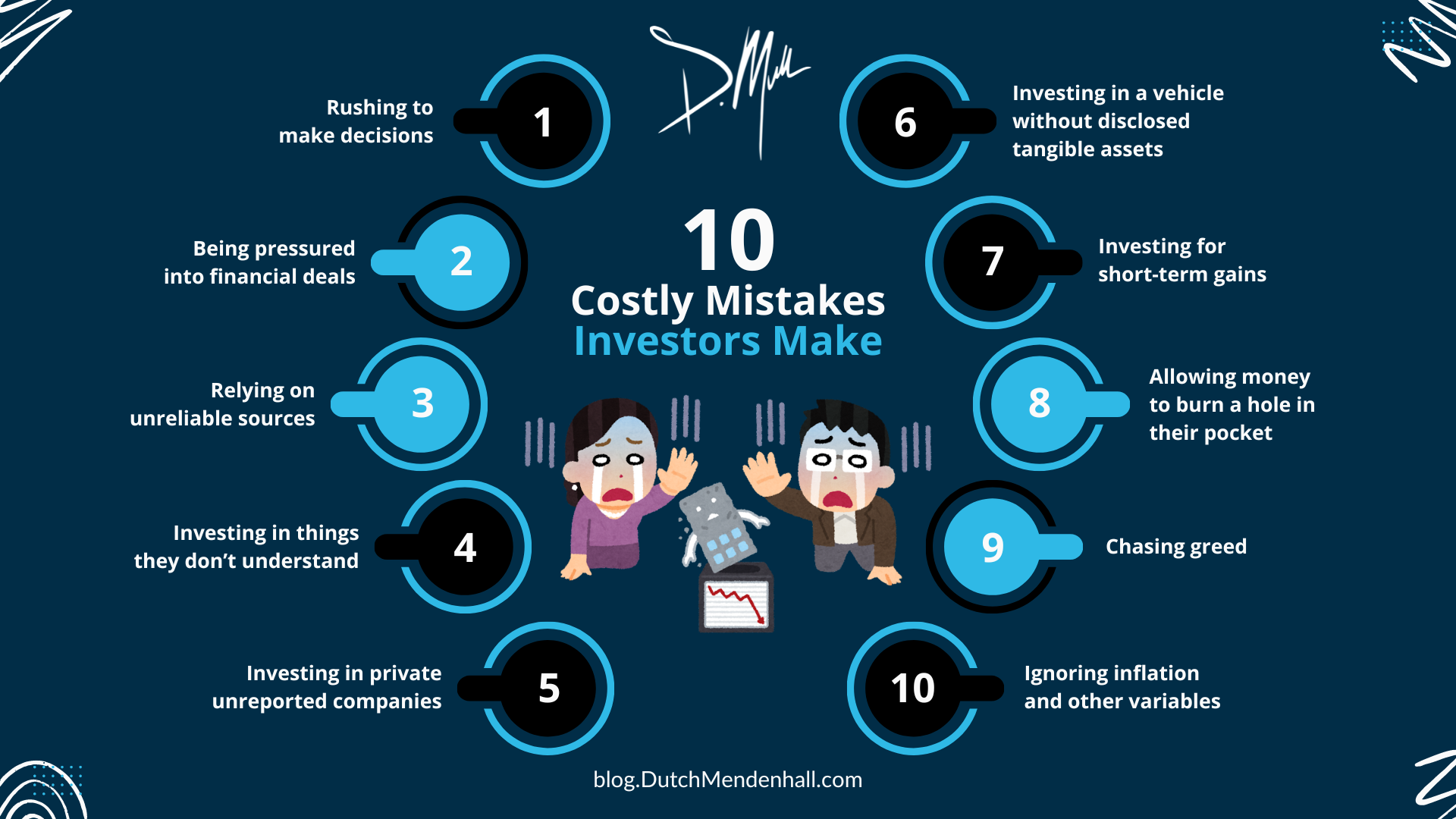 10 Costly Mistakes Investors Make